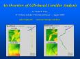 An Overview of GIS-based Corridor Analysis