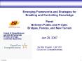Emerging Frameworks and Strategies for Enabling and Controlling Knowledge Panel Between Public and P