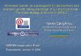 Information Society as a prerequisite for development and economic growth, taking advantage of EU st