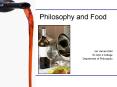Philosophy and Food
