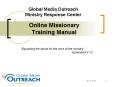 Online Missionary Training Manual
