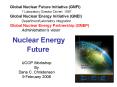 Global Nuclear Future Initiative GNFI 7 Laboratory Director Driven: 1997 Global Nuclear Energy Initi