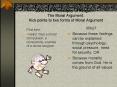 John Hick Philosophy of Religion: The Moral Argument. Hick points to two forms of Moral Argument