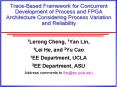 TraceBased Framework for Concurrent Development of Process and FPGA Architecture Considering Process
