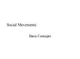 Social Movements