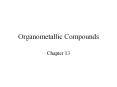 Organometallic Compounds