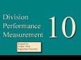 Division Performance Measurement