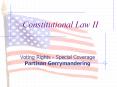 Voting Rights - Special Coverage Partisan Gerrymandering