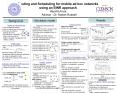 Routing and Scheduling for mobile ad hoc networks