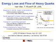 Energy Loss and Flow of Heavy Quarks