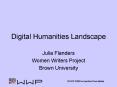 Digital Humanities Landscape