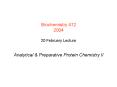 Biochemistry 412