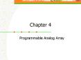 Programmable Analog Array