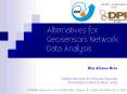 Alternatives for Geosensors Network Data Analysis