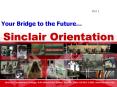 Sinclair Orientation