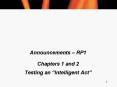 Announcements RP1