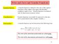 Poles and Zeros and Transfer Functions