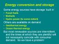 Energy conversion and storage