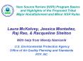 New Source Review NSR Program Basics and Highlights of the Proposed Tribal Major Nonattainment and M