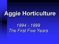 Aggie Horticulture