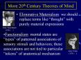 More 20th Century Theories of Mind