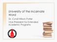 University of the Incarnate Word