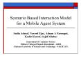 Scenario Based Interaction Model for a Mobile Agent System
