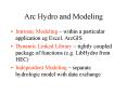 Arc Hydro and Modeling