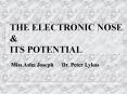 THE ELECTRONIC NOSE