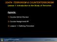 SS474: TERRORISM