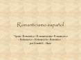 Romanticismo espa