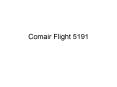Comair Flight 5191