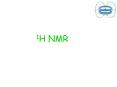 Nuclear Magnetic Resonance