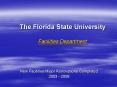 The Florida State University Facilities Department