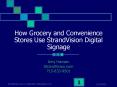 How Grocery and Convenience Stores Use StrandVision Digital Signage