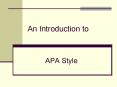 An Introduction to