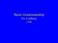 Basic Grantsmanship Iris Lindberg 104