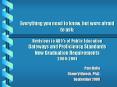 Everything you need to know, but were afraid to ask: Revisions to ABCs of Public Education Gateways