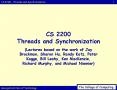CS 2200 Threads and Synchronization