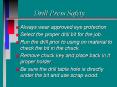 Drill Press Safety