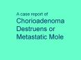A case report of