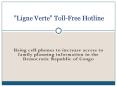 Using cell phones to increase access to family planning information in the Democratic Republic of Co