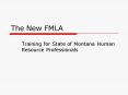 The New FMLA