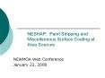 NESHAP: Paint Stripping and Miscellaneous Surface Coating at Area Sources