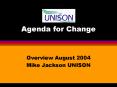 Agenda for Change
