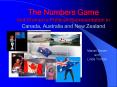 The Numbers Game and Womens Political Representation in Canada, Australia and New Zealand