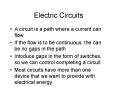 Electric Circuits