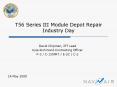 T56 Series III Module Depot Repair Industry Day