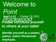 Please introduce yourself to others at your table