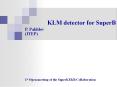 KLM detector for SuperB